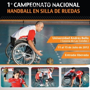 Primer Campeonato Nacional Handball Silla