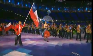 Delegación Chilena en la Ceremonia de Inauguración de los Juegos Paralímpicos