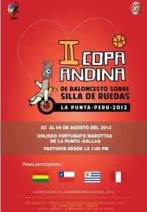 II Copa Andina de Baloncesto sobre Silla de Ruedas