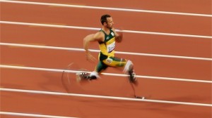 En la final de los 200m T44 - Credito: www.london2012.com