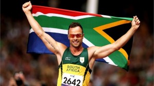 Oscar Pistorius tras ganar la final de los 400m T44 - Crédito: www.london2012.com