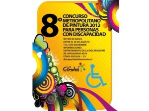 Afiche VIII Concurso de Pintura Las Condes