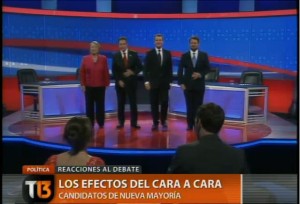 Debate Primarias - Captura de Canal 13