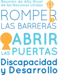 “Romper las barreras, abrir las puertas. Discapacidad y desarrollo”