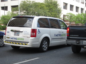 Servicio de transporte accesible / Fuente: Integrados.