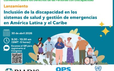 Inclusión en salud y emergencias: lanzan informe clave sobre brechas que afectan a personas con discapacidad en América Latina