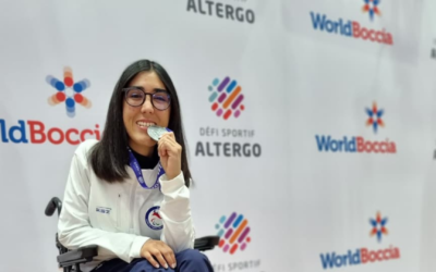 Alfonsina Urrejola hace historia en la boccia chilena con plata en la World Cup de Montreal 2026