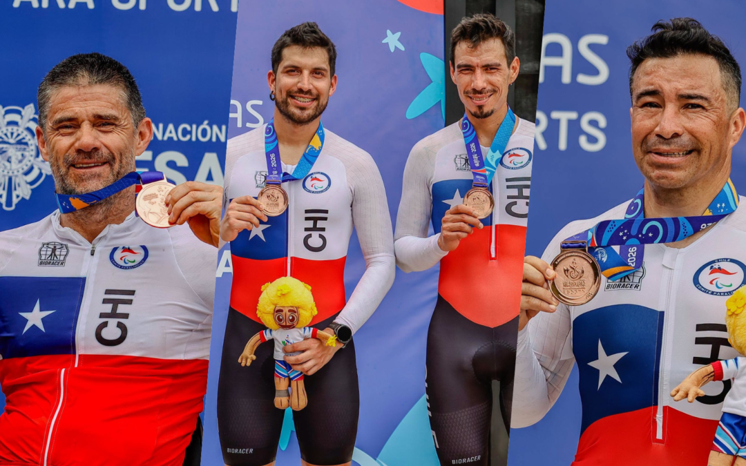 Team ParaChile debutó con tres medallas de bronce en los Juegos Parasuramericanos Valledupar 2026