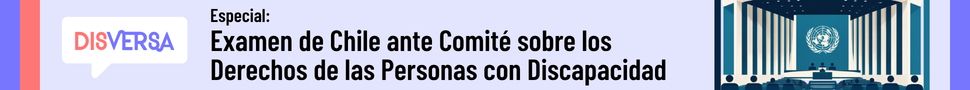Banner que dice Reportaje Una Realidad Velada: Violencia contra las mujeres con discapacidad en lo cotidiano 